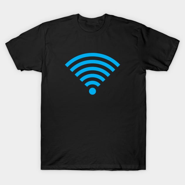 Wifi Signal Strength By Basement Mastermind T-Shirt by BasementMaster